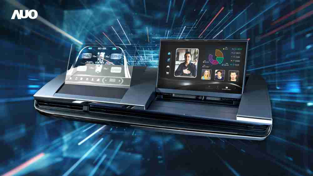 优游UB8Micro LED Display HMI解决方案打造透明Micro LED前座仪表，，，呈现信息并保留驾驶视野开阔；亦为副驾驶座乘客打造收放自如的Micro LED屏幕，，，在不影响显示质量的前提于显示区内建镜头，，，，让用户能与视讯对象直接眼神接触，，提供绝佳的双向沟通体验