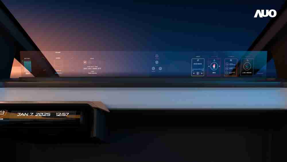 优游UB8无界透明显示接口(Horizon Image Glass)透过车运算方案整合仪表板、、、、中控台及副驾显示器，，一体式全景呈现，，，提供乘用者清晰的前方视野、、、、行车必要信息与娱乐功能