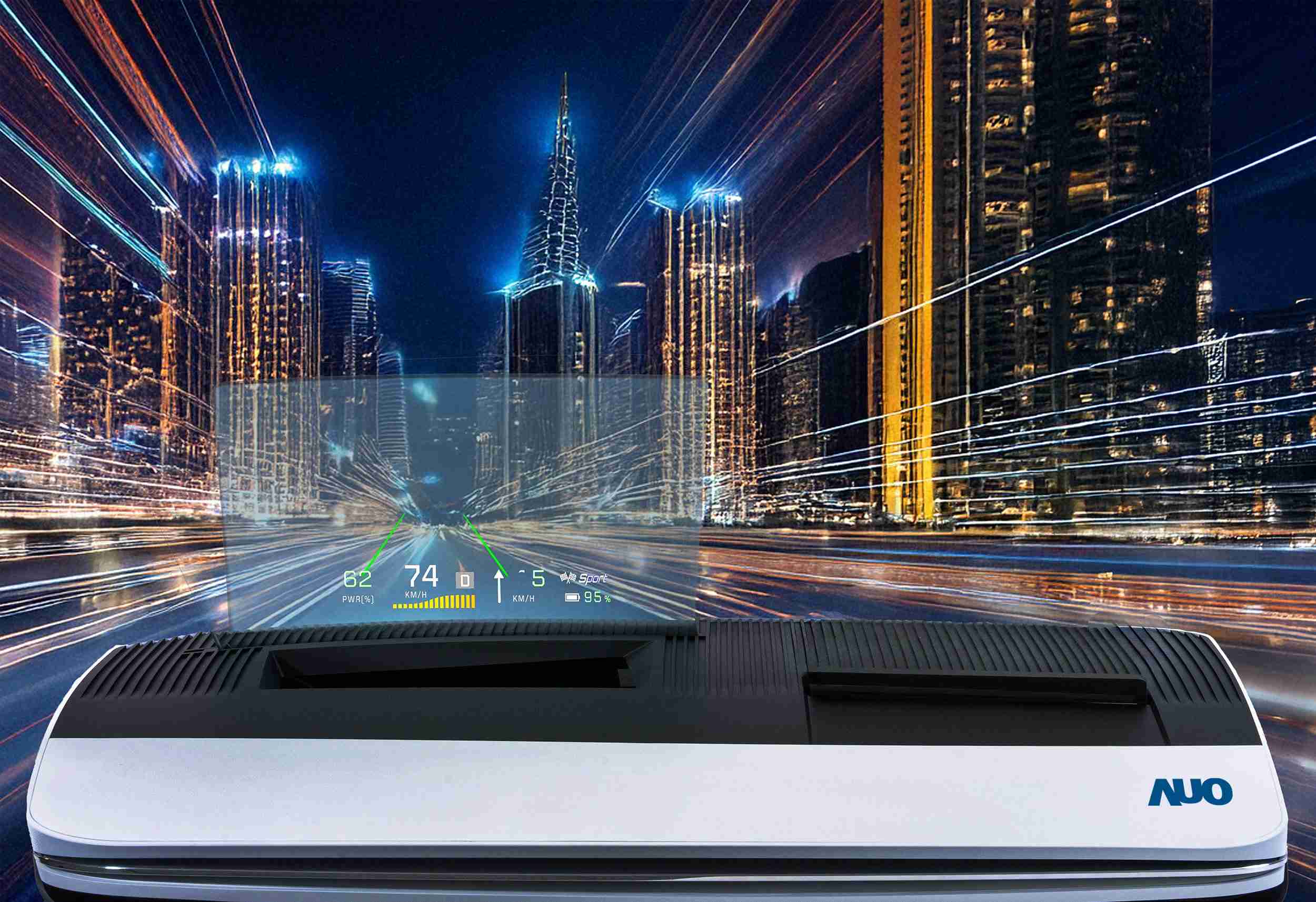 优游UB8推出13吋Micro LED抬头显示器，，，提供高入眼亮度、、、高色彩饱和度的显示质量，，在阳光下或黑暗中都清晰可见，，并利用Micro LED模块体积小的优势，，，解决车用空间有限的痛点